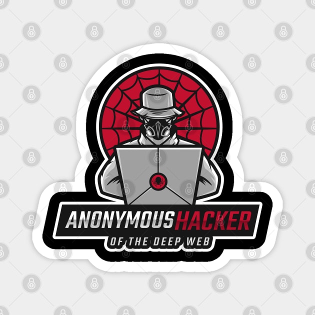 Anonymous Hacker of the Deep Web Magnet by leo-jess