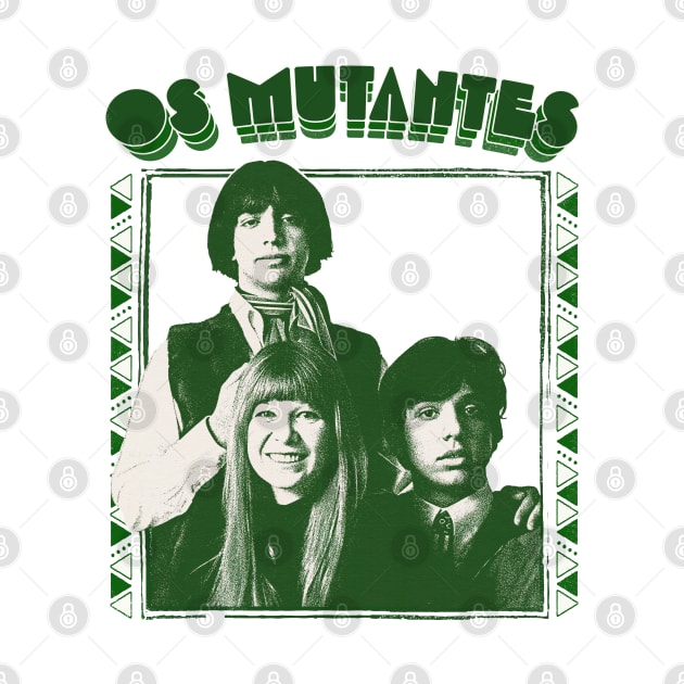 Os Mutantes \/\ Retro Original Fan Art Design by DankFutura
