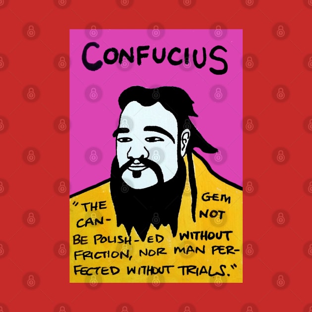 Confucius by krusefolkart