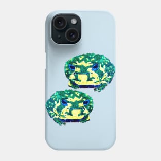 Pixel frogs r watching you Phone Case