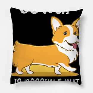 Life Without A Corgi Is Possible But Pointless (49) Pillow