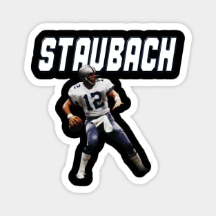 Roger Staubach football player Magnet