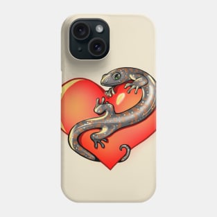 Salamander Heart Phone Case