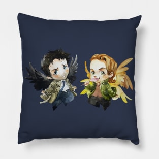 Cas and Gabe Pillow