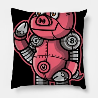 Robo Pig Pillow