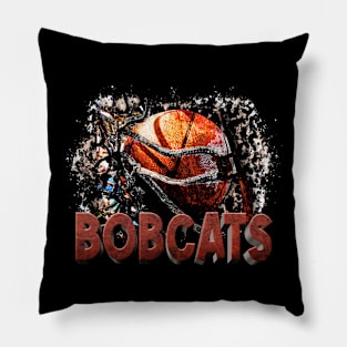 Classic Sports Bobcats Proud Name Basketball Pillow