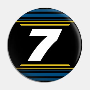 Justin Allgaier #7 2024 NASCAR Design Pin