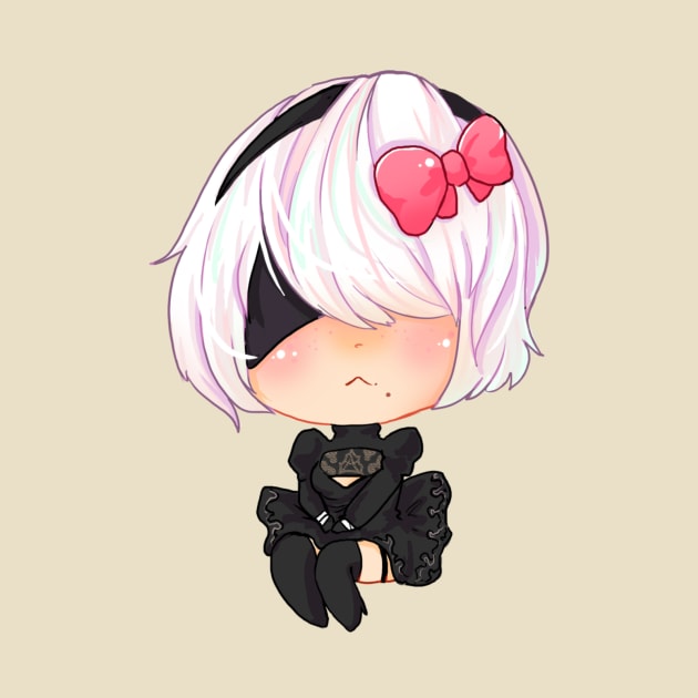 Chibi 2b nier automata by linkitty