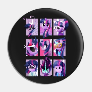 Forms of Twilight Sparkle Pin