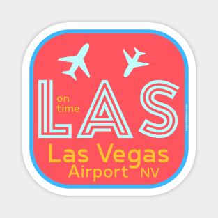 LAS  airport Magnet
