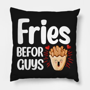 Fries Befor Guys - Kawaii French Fries Pillow