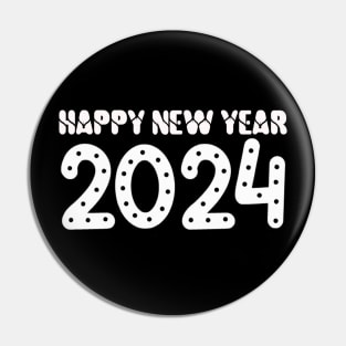 Happy New Year 2024 Pin