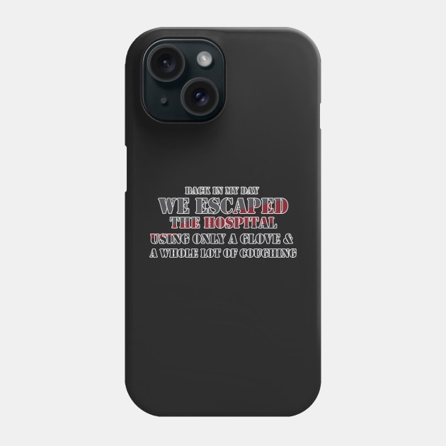 Back in my day - Murdock Phone Case by Mansemat