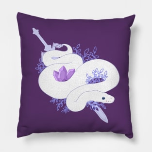 Ball Python and Master Sword Pillow