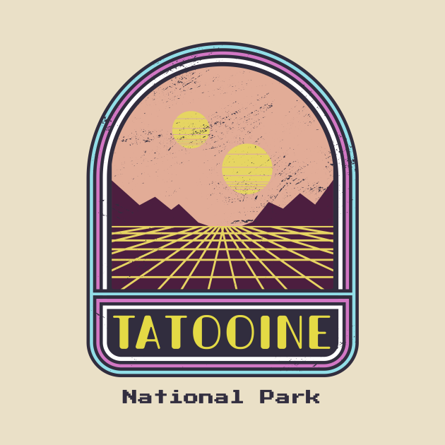 Discover Tatooine National Park - Tatooine - T-Shirt