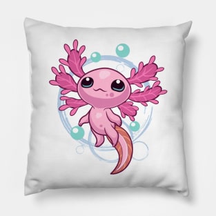 Axolotl Kawaii Pillow