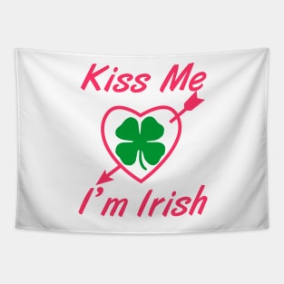 Kiss Me I'm Irish Tapestry