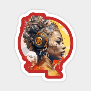 Afrofuturism II Magnet