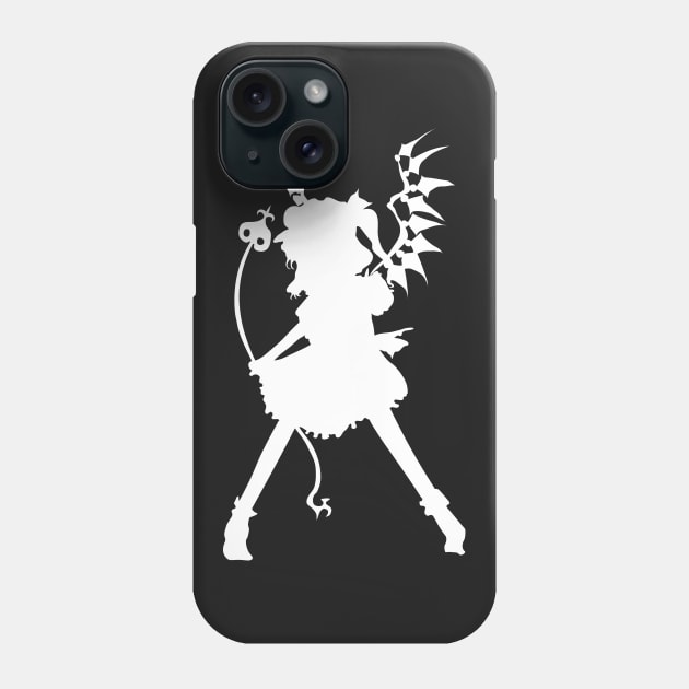 Flandre Scarlet (White) - Touhou Project Phone Case by SleepyFroggy