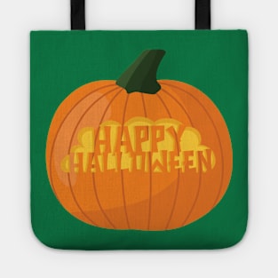 Happy Halloween Pumpkin Tote