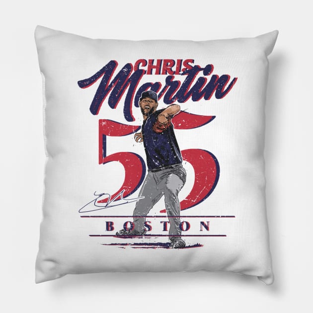 Chris Martin Boston Classic Pillow by Jesse Gorrell