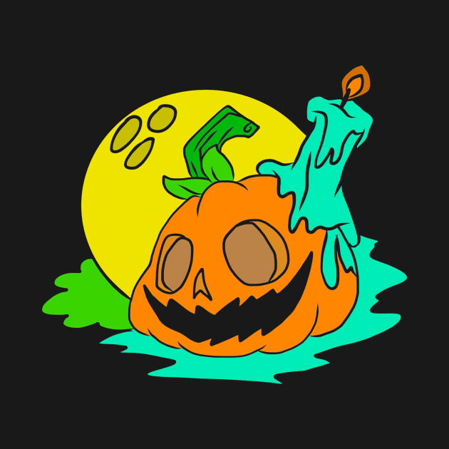 Halloween pictures on t-shirt for kids pumpkin by KK-Royal