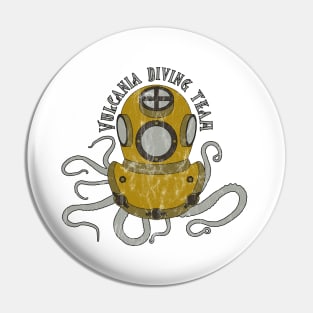 Vulcania Diving Team Vintage Pin