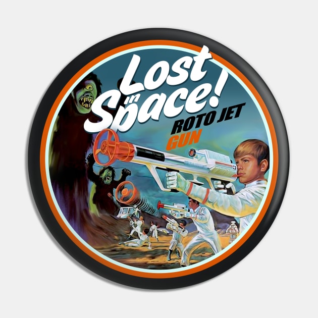 Lost in Space Retro Pin by Trazzo