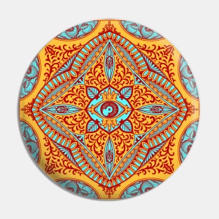 Wholeness Mandala Pin