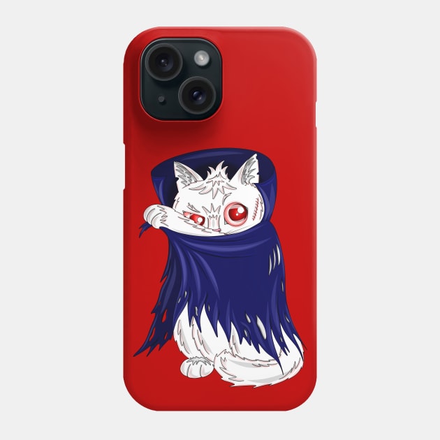 Dracula cat Phone Case by MelanieJeyakkumar