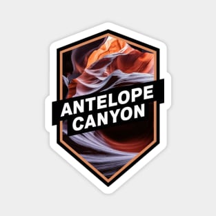 Antelope Canyon Emblem Magnet