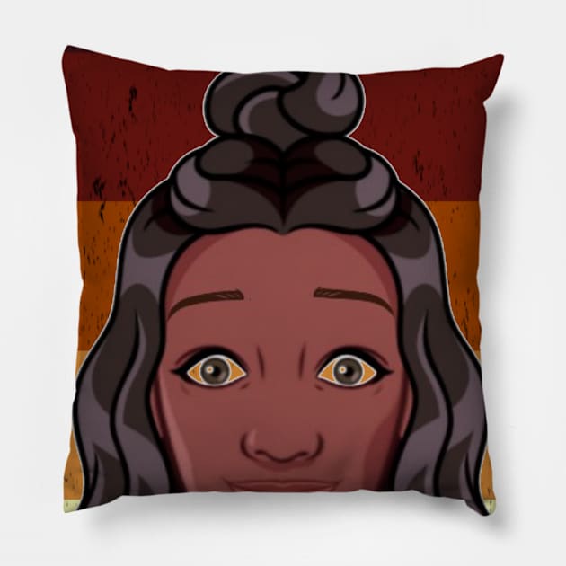 Black Girl Magic - Black Teen Girl Gift Pillow by Rabie