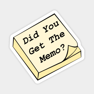 Memo Pad Magnet