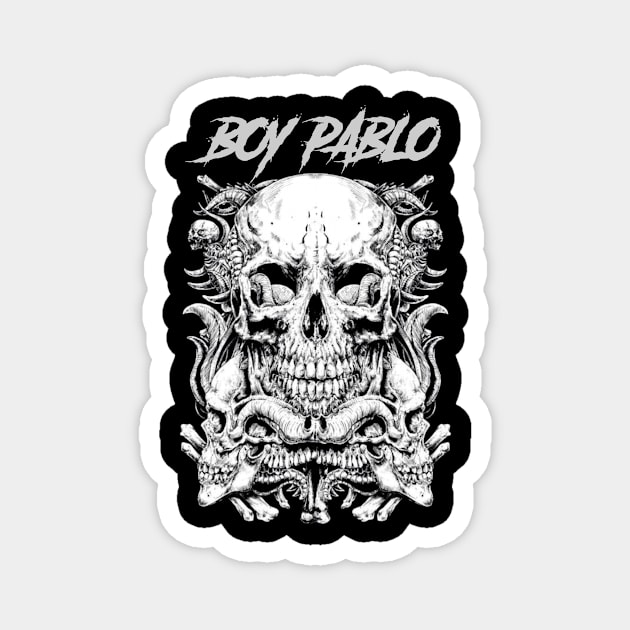 BOY PABLO BAND MERCHANDISE Magnet by jn.anime