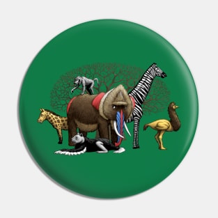 Strange Safari Pin