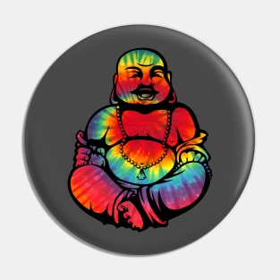 Tie-Dye Buddha Pin