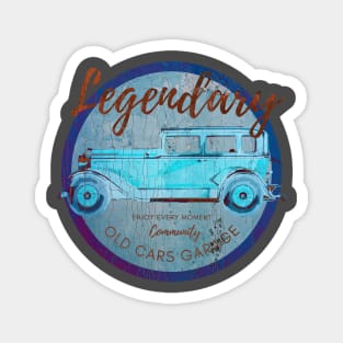 Vintage old cars t-shirt Magnet