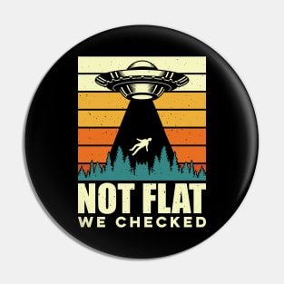 Not flat we checked Pin