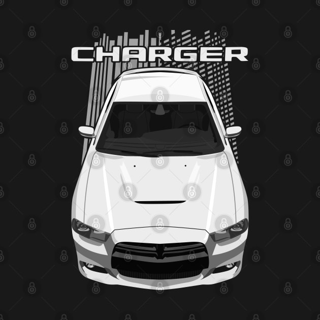 Charger LD 2011-2014-white by V8social