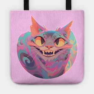 Handsome Grin Cat Tote