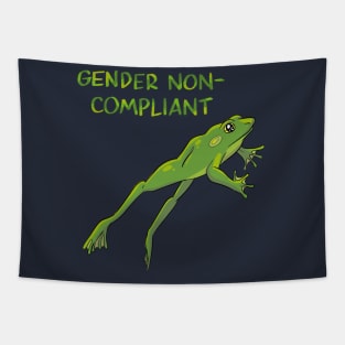 Gender Non-Compliant Frog Tapestry