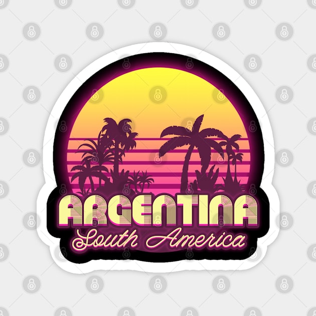 Argentina South America Magnet by SerenityByAlex