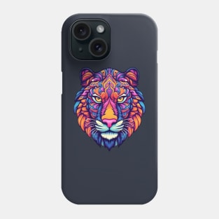 tiger Mandala Animal Ilustration Phone Case