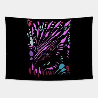 Gothic color- abstract Tapestry