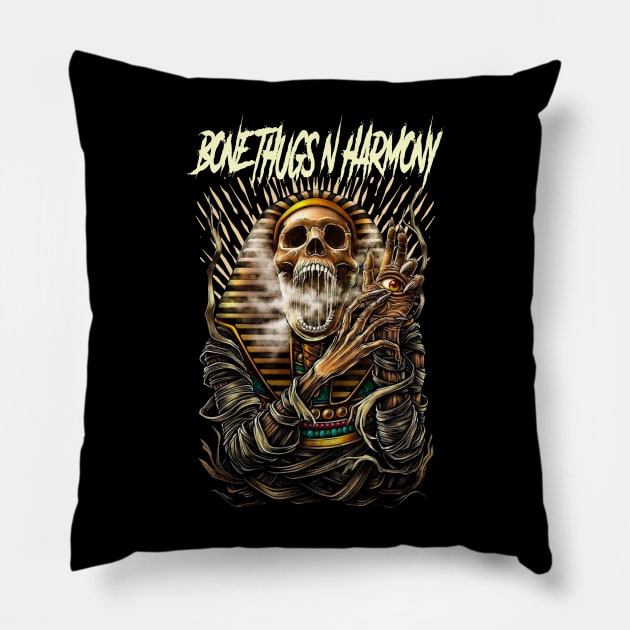 BONE THUGS N HARMONY BAND MERCHANDISE Pillow by jn.anime