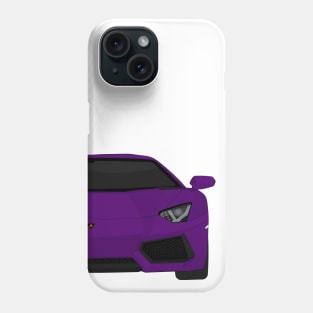 AVENTADOR PURPLE Phone Case