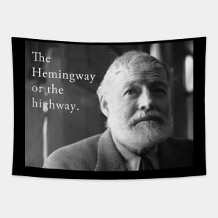 The Hemingway or the Highway Tapestry