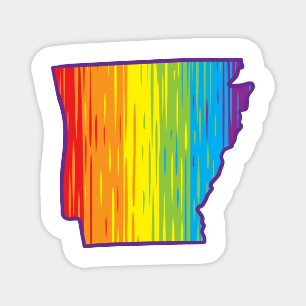 Arkansas Pride Magnet by Manfish Inc.