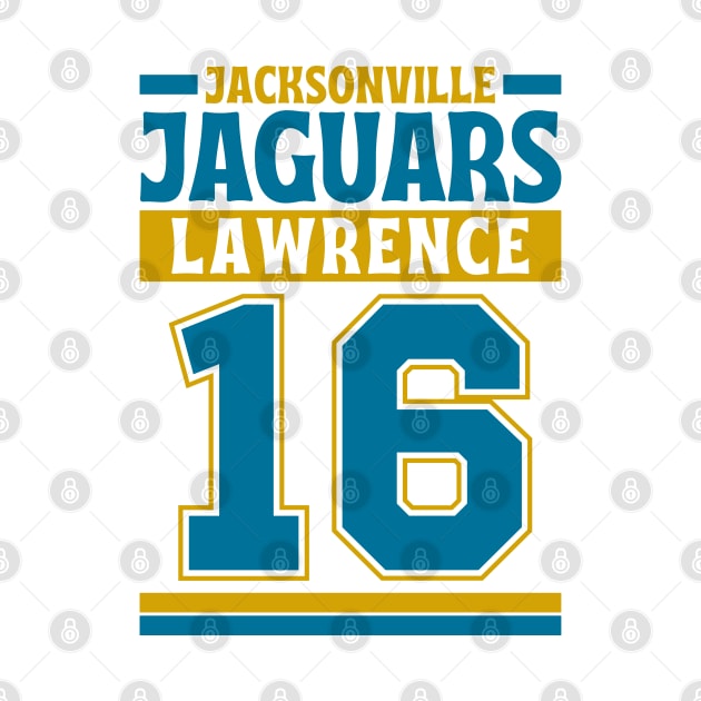 Jacksonville Jaguars Lawrence 16 American Football Edition 3 by Astronaut.co