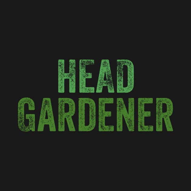 Head gardener by Sloop